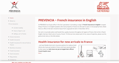 Desktop Screenshot of insurance.fr